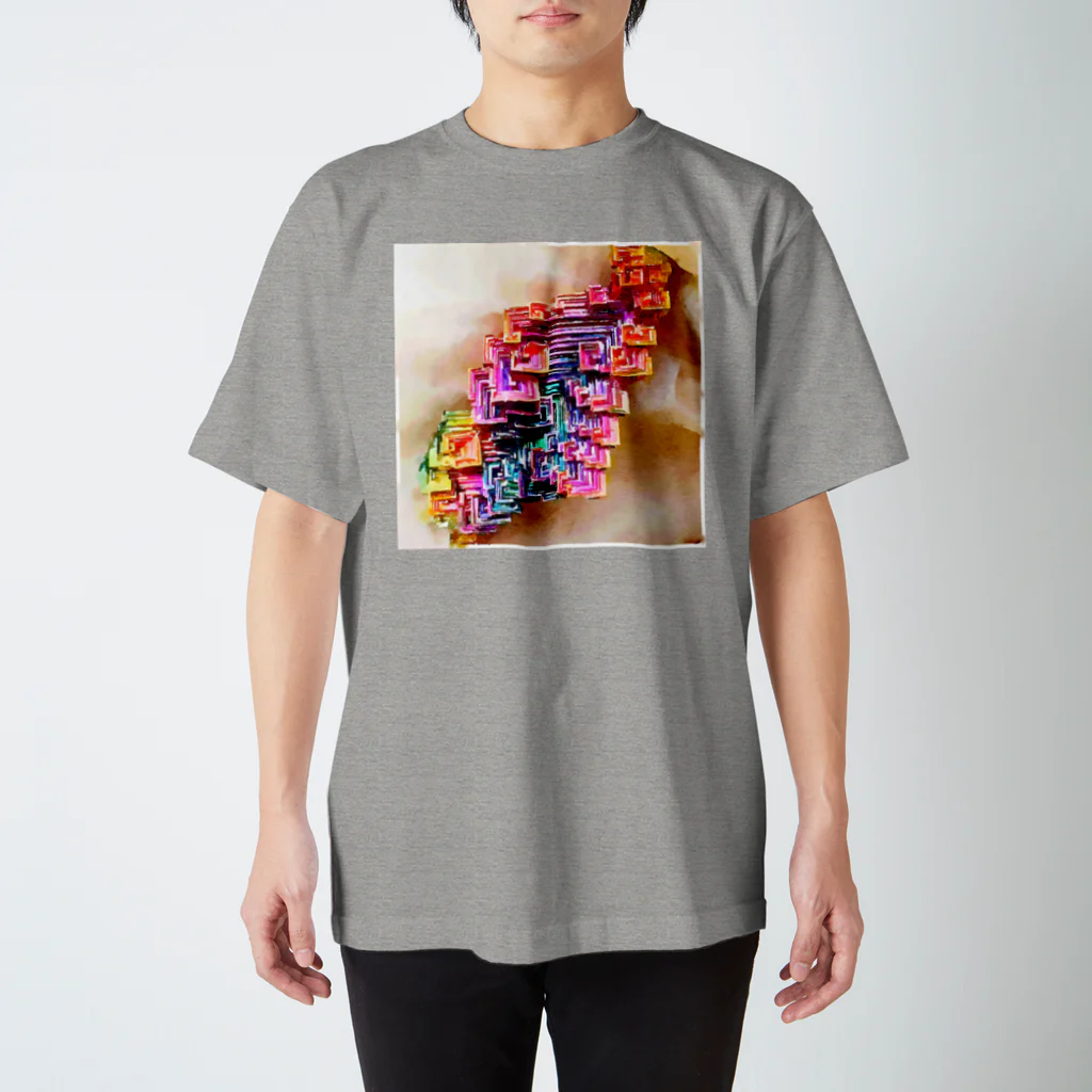 ikemonmonのカラフルビスマス Regular Fit T-Shirt