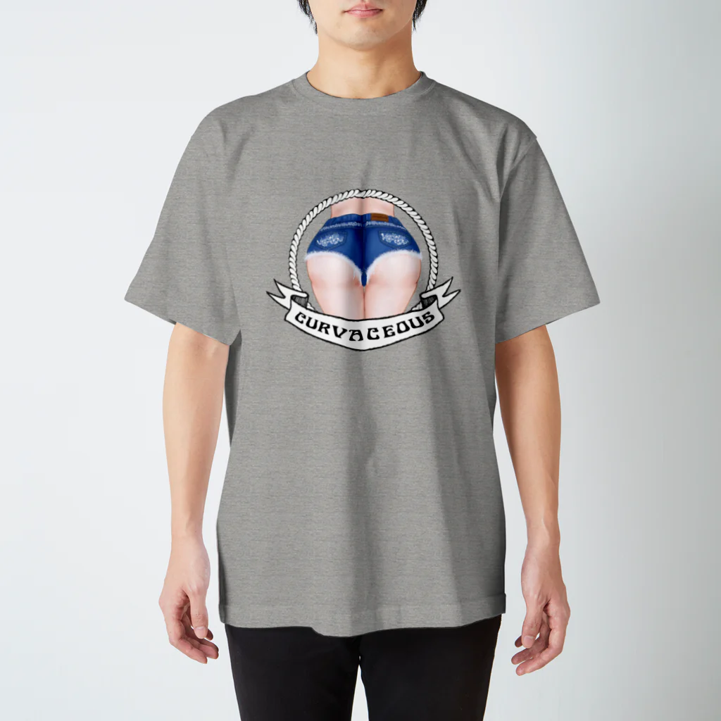 曲線美アートグッズショップの曲線美グッズ Regular Fit T-Shirt