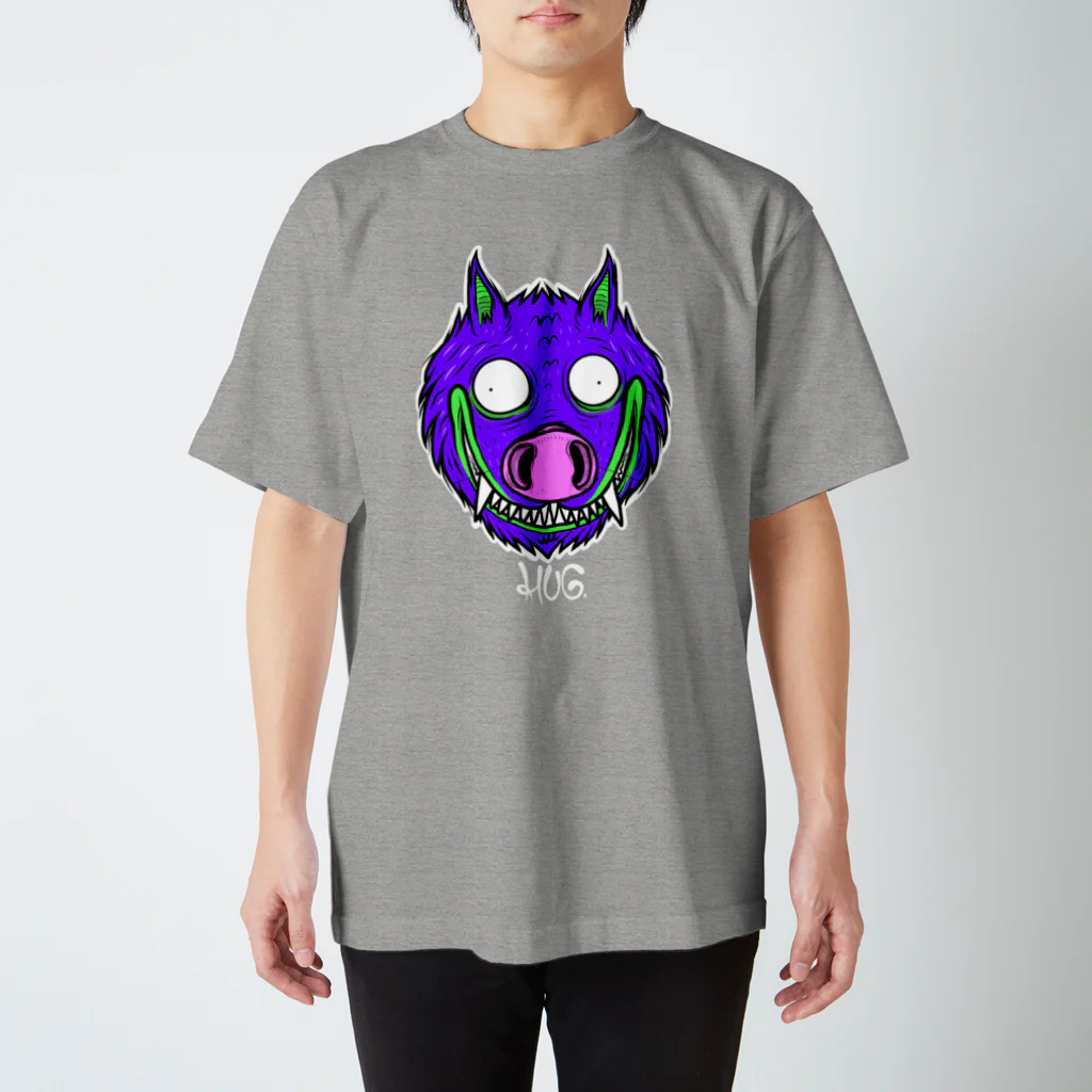 HUGオフォシャルショップのI`m WoLuffy スタンダードTシャツ