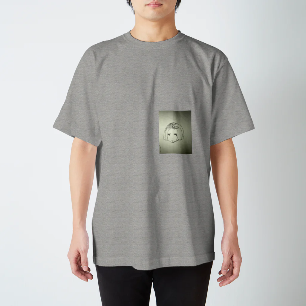 uno manakiの女顔 Regular Fit T-Shirt