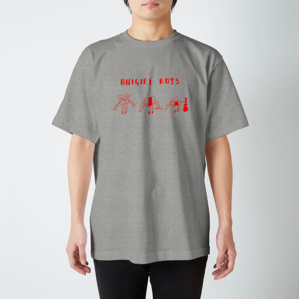 よこづな文庫のおにぎりボーイズ（オレンジ版） Regular Fit T-Shirt