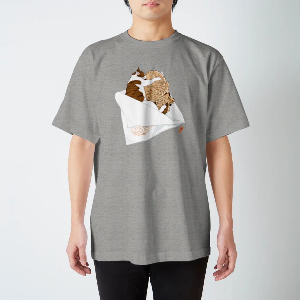 元祖ふとねこ堂の大好き スタンダードTシャツ