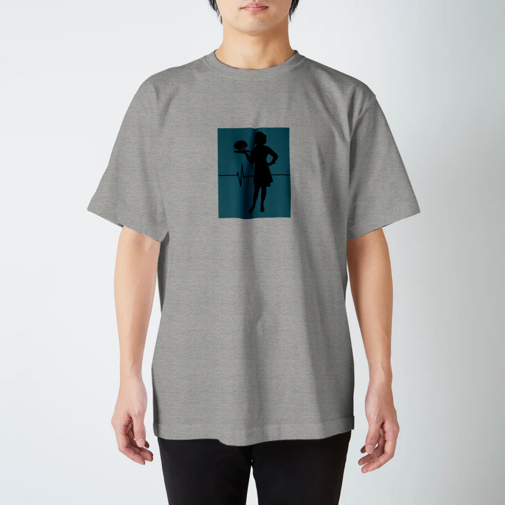 insparation｡   --- ｲﾝｽﾋﾟﾚｰｼｮﾝ｡の馬鹿は死んでも治らない(緑黒) Regular Fit T-Shirt