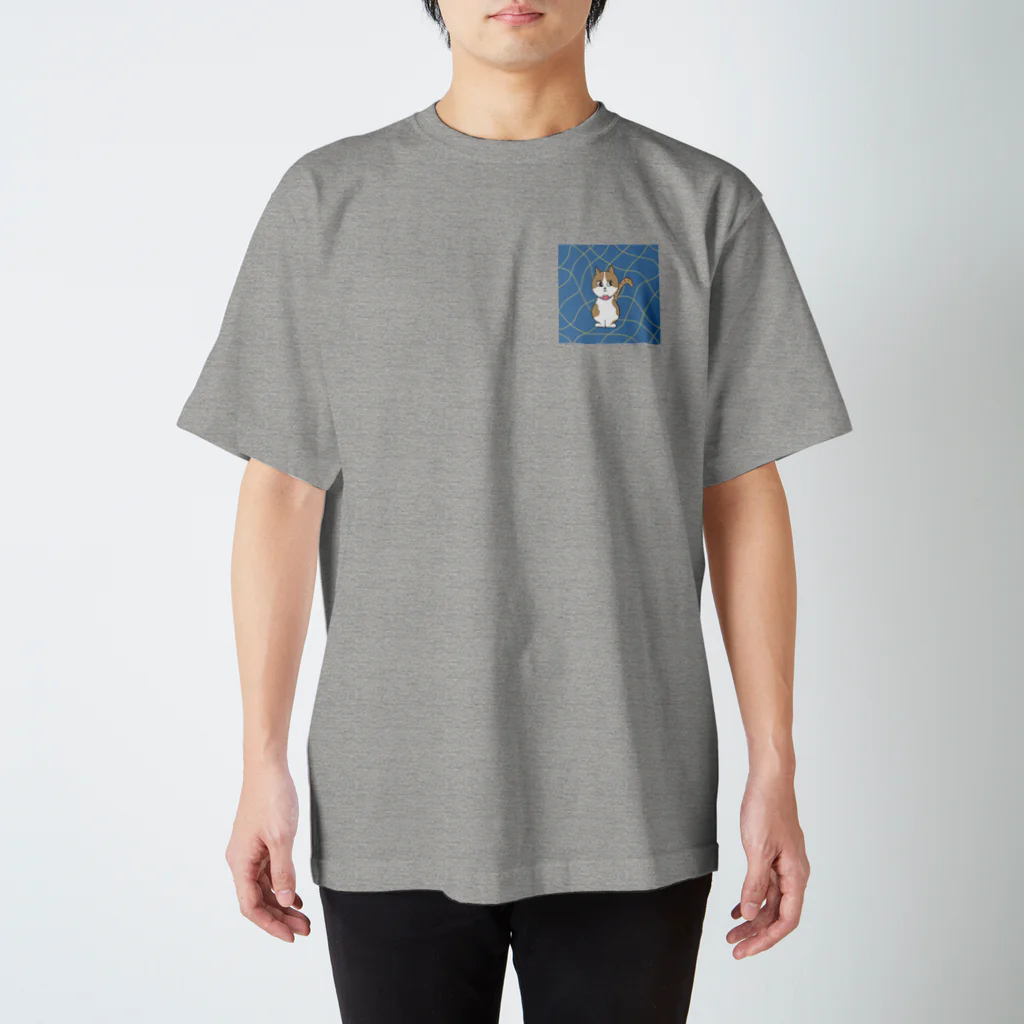 Hinanochin.shopのa cat / Timmy Regular Fit T-Shirt