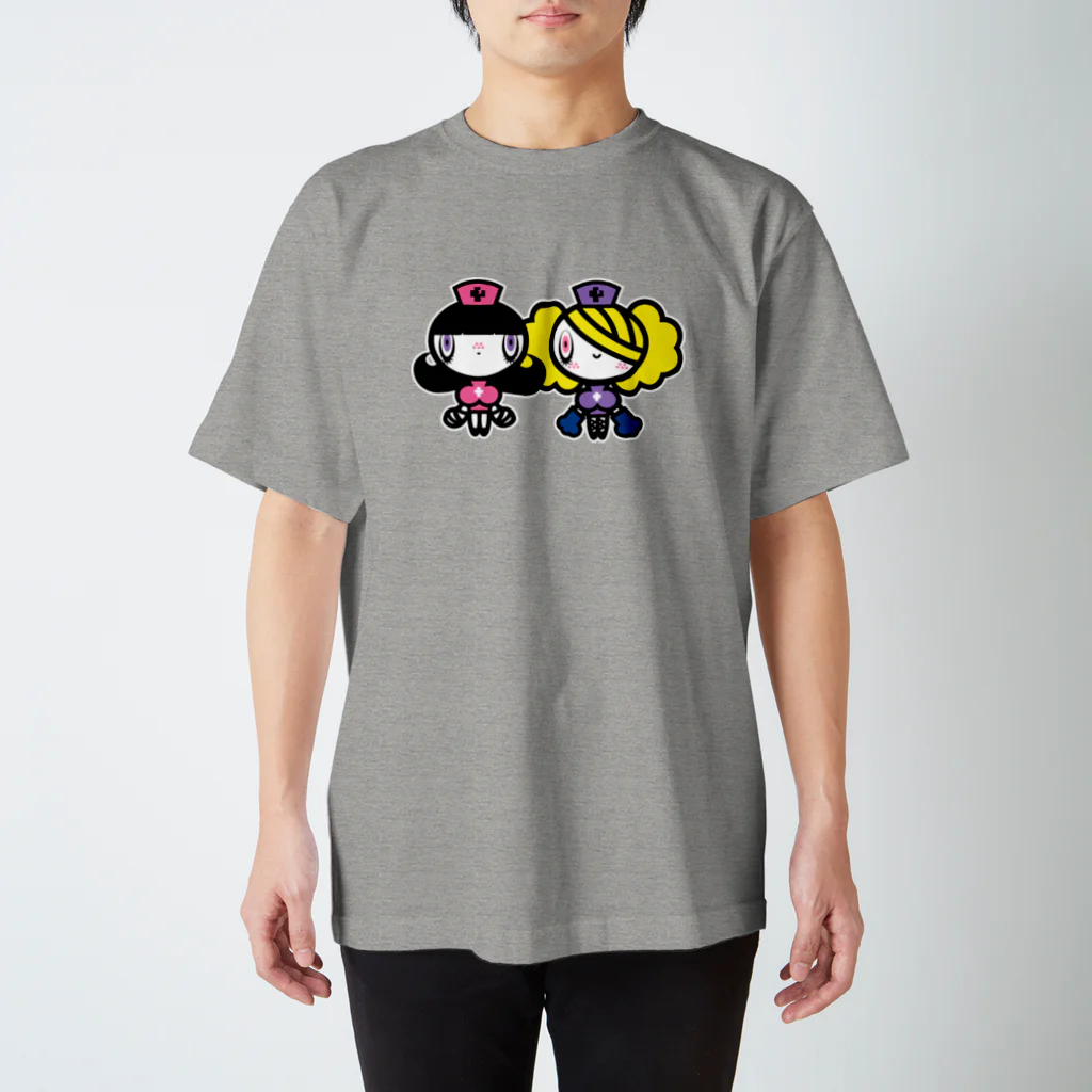 グチもん図工部のDead nurse sis. スタンダードTシャツ