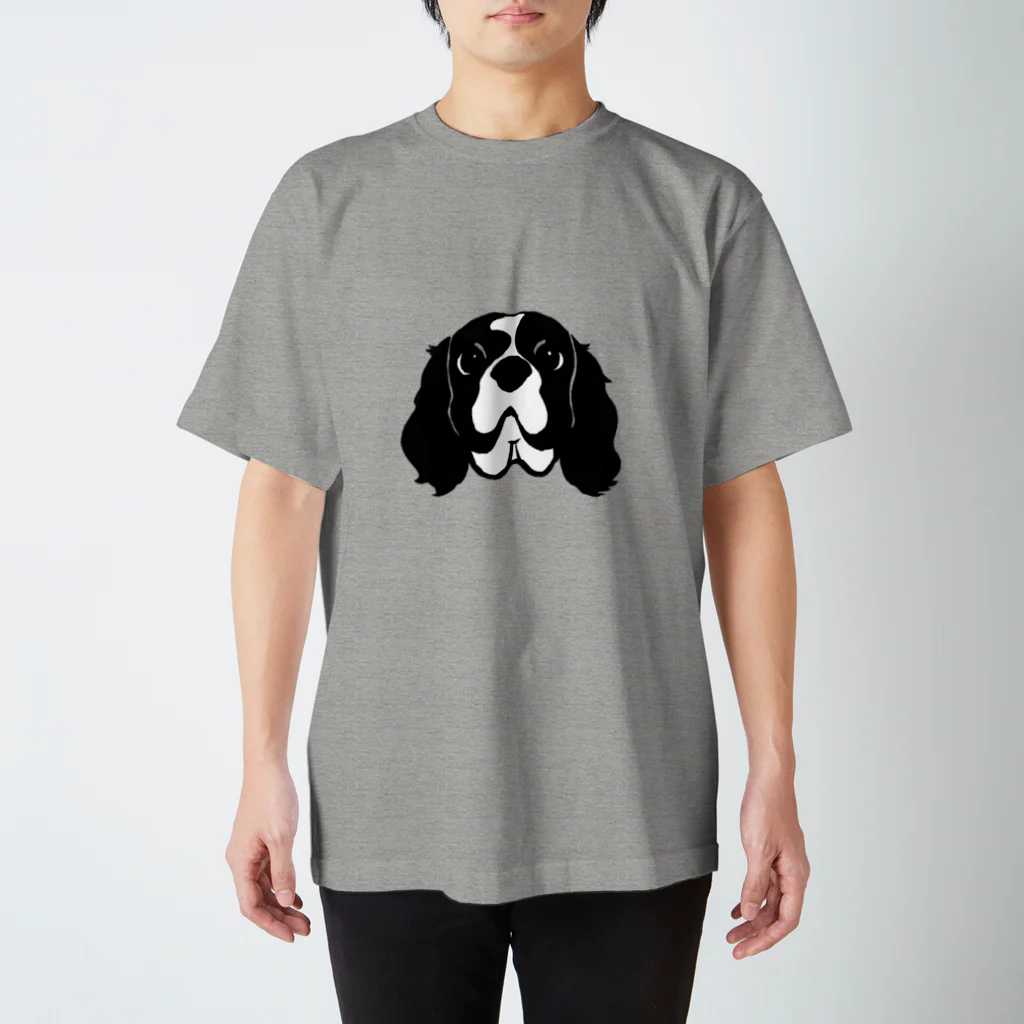 みんとちゃんと私の白黒キャバリア Regular Fit T-Shirt