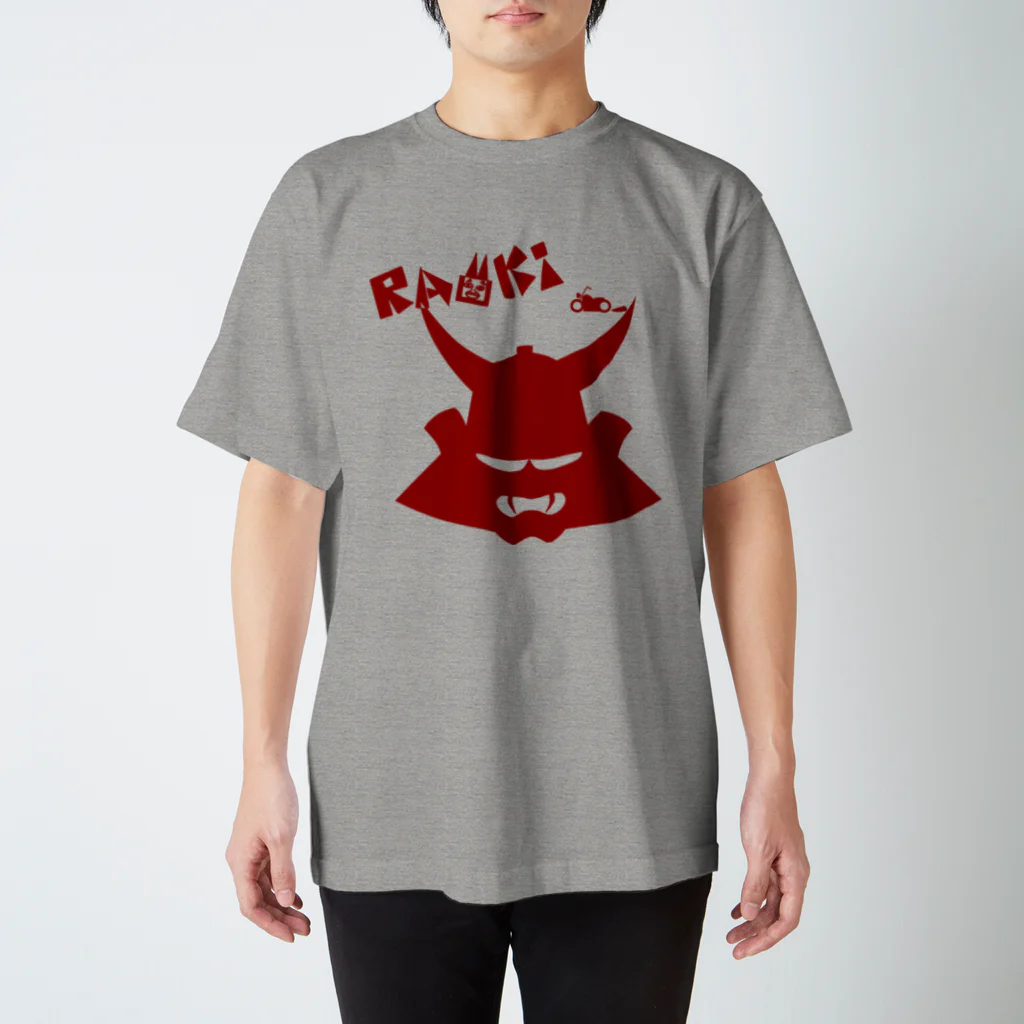 RAMUKiのRAMUKi兜（darkred） Regular Fit T-Shirt