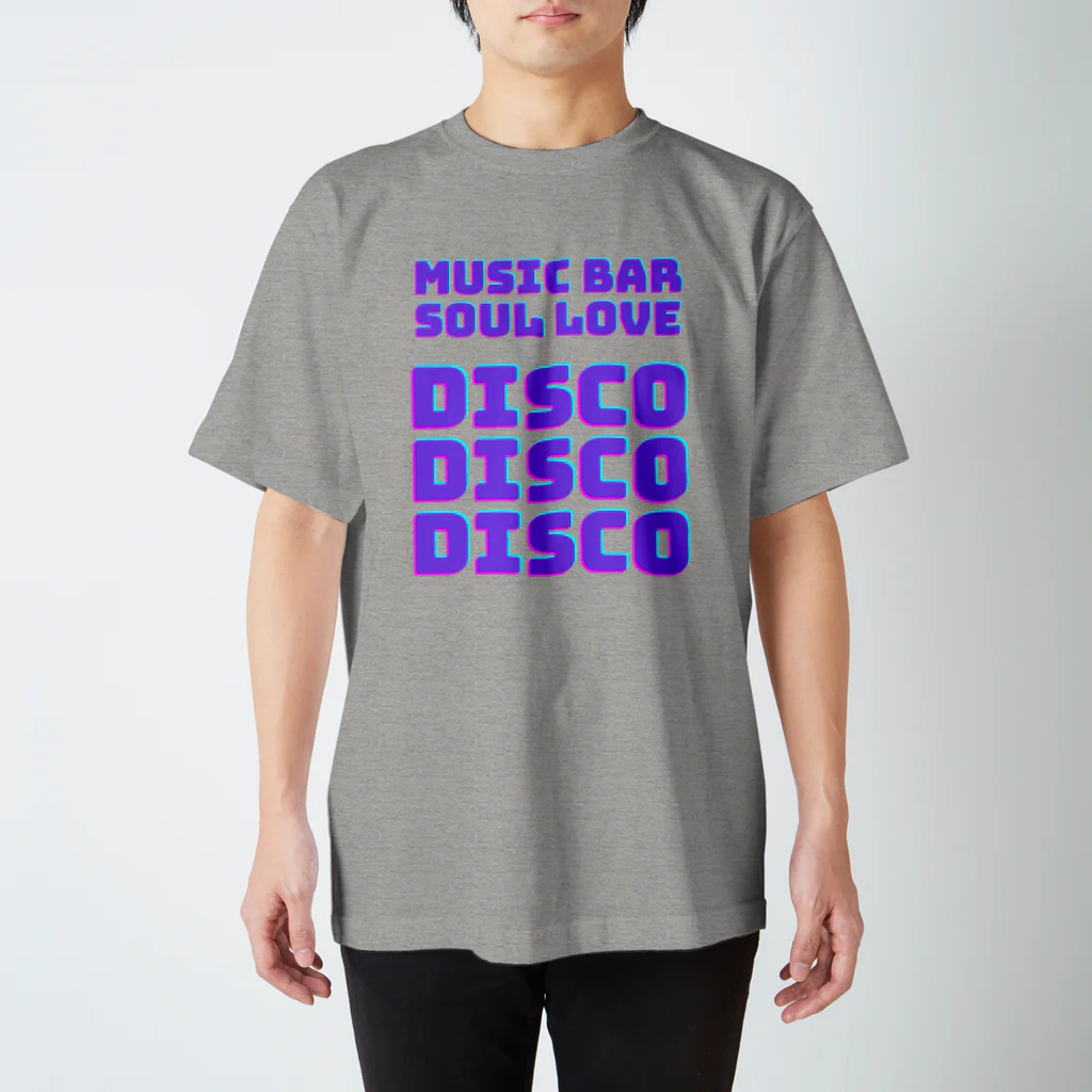 music bar SOUL LOVEのDISCO スタンダードTシャツ