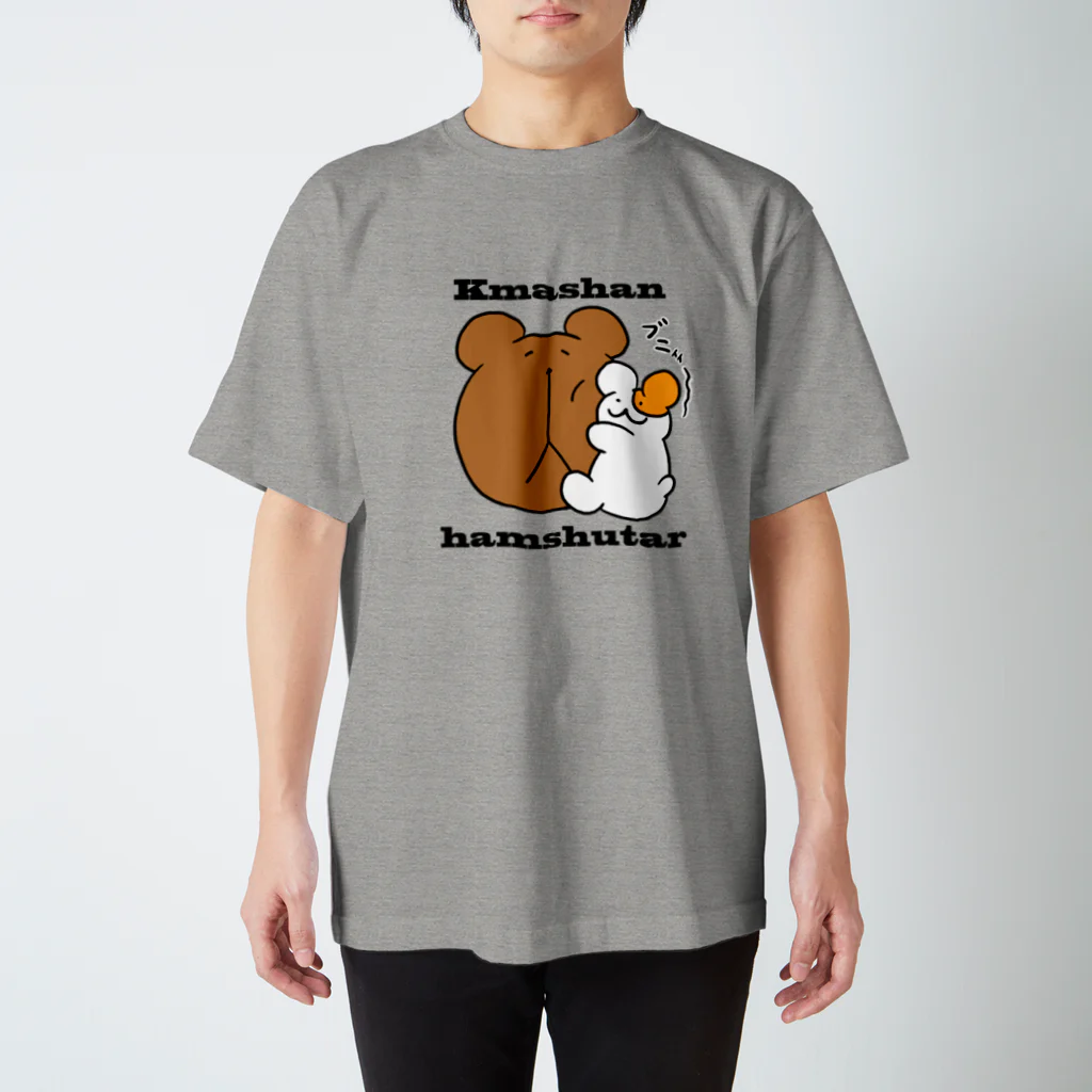 danamonianのくましゃんのお顔ブンニ スタンダードTシャツ