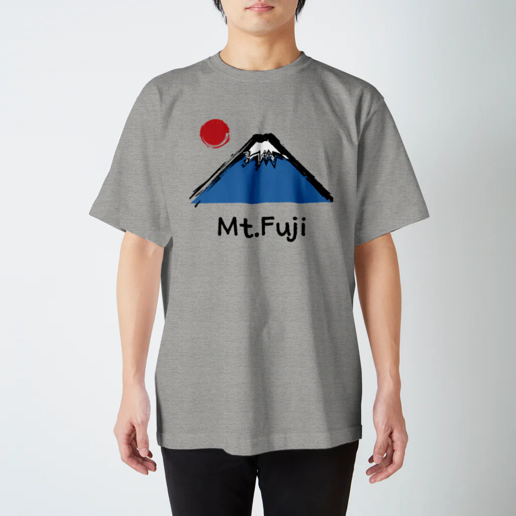 プリーズ・プリント・Tシャツの【T-shirts designed with things related to Japan for Japanophile 】Mountain Fuji T shirt 티셔츠