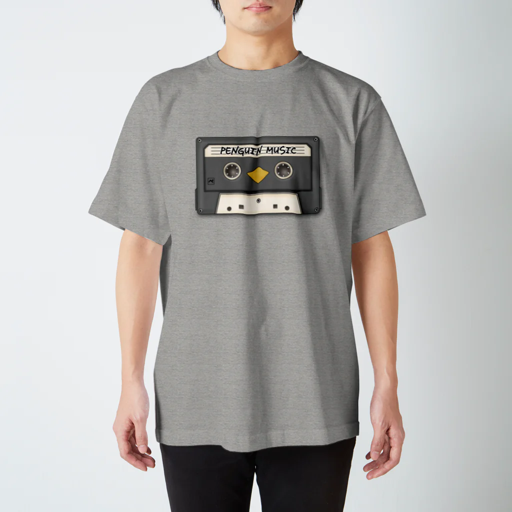 Icchy ぺものづくりのペンギンのカセットテープ Regular Fit T-Shirt