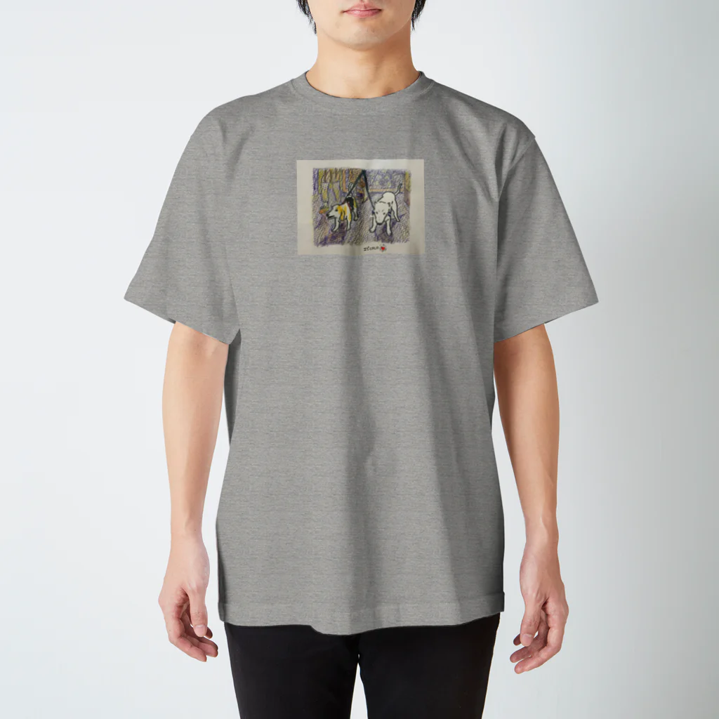 エジ＊スクねっとのブルックリンわんこ Regular Fit T-Shirt