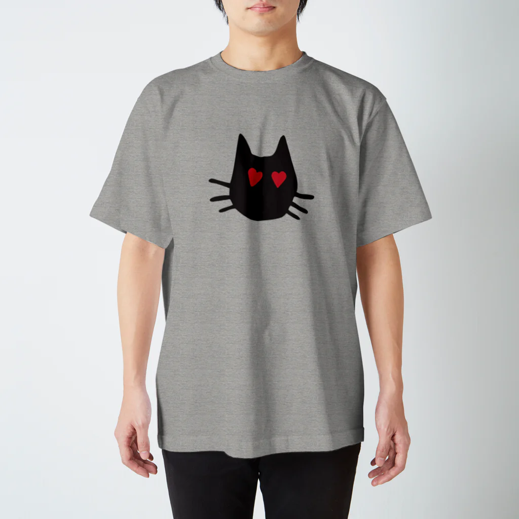 cats-houseのLOVE-cat Regular Fit T-Shirt