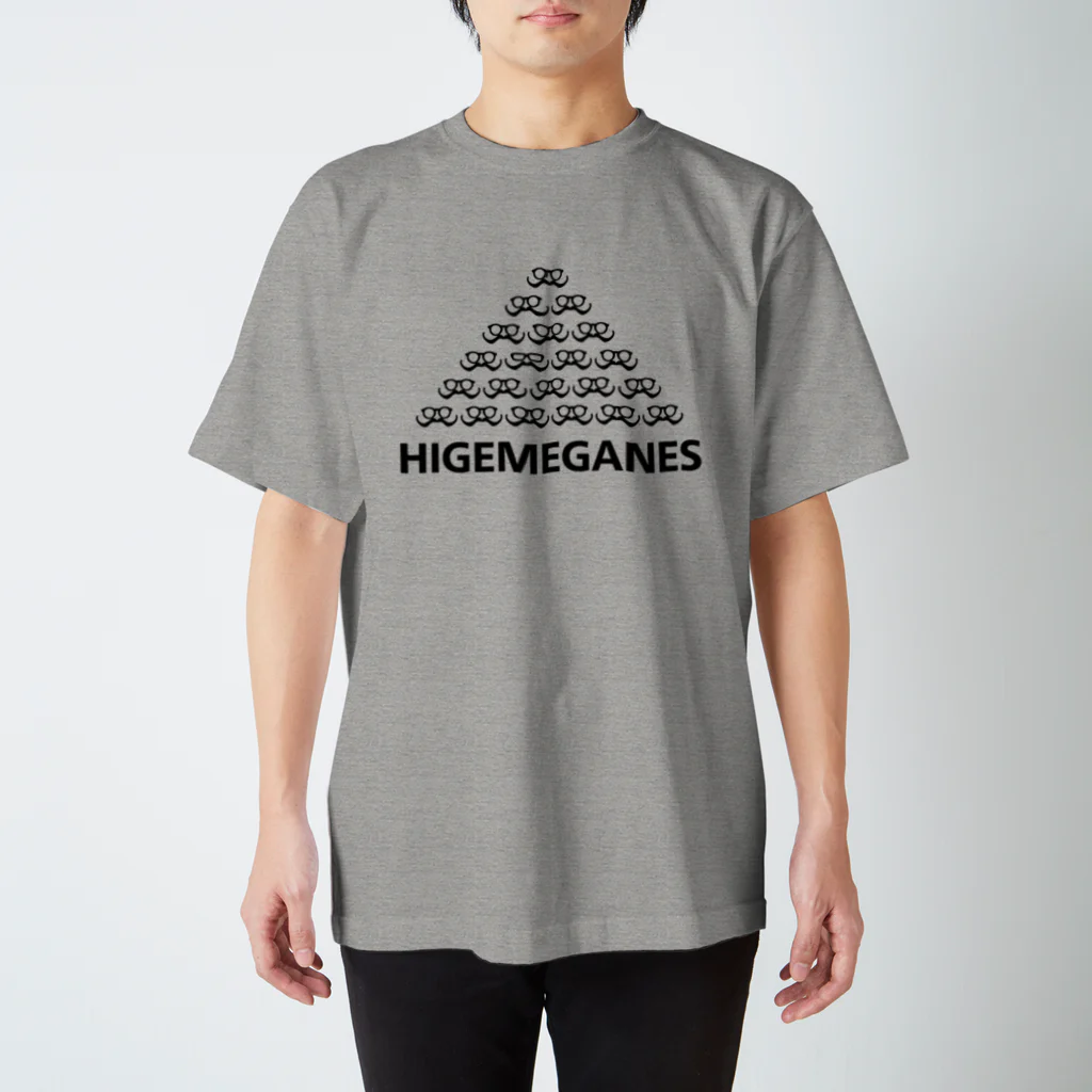 HIGEMEGANESのヒゲメガネズ スタンダードTシャツ