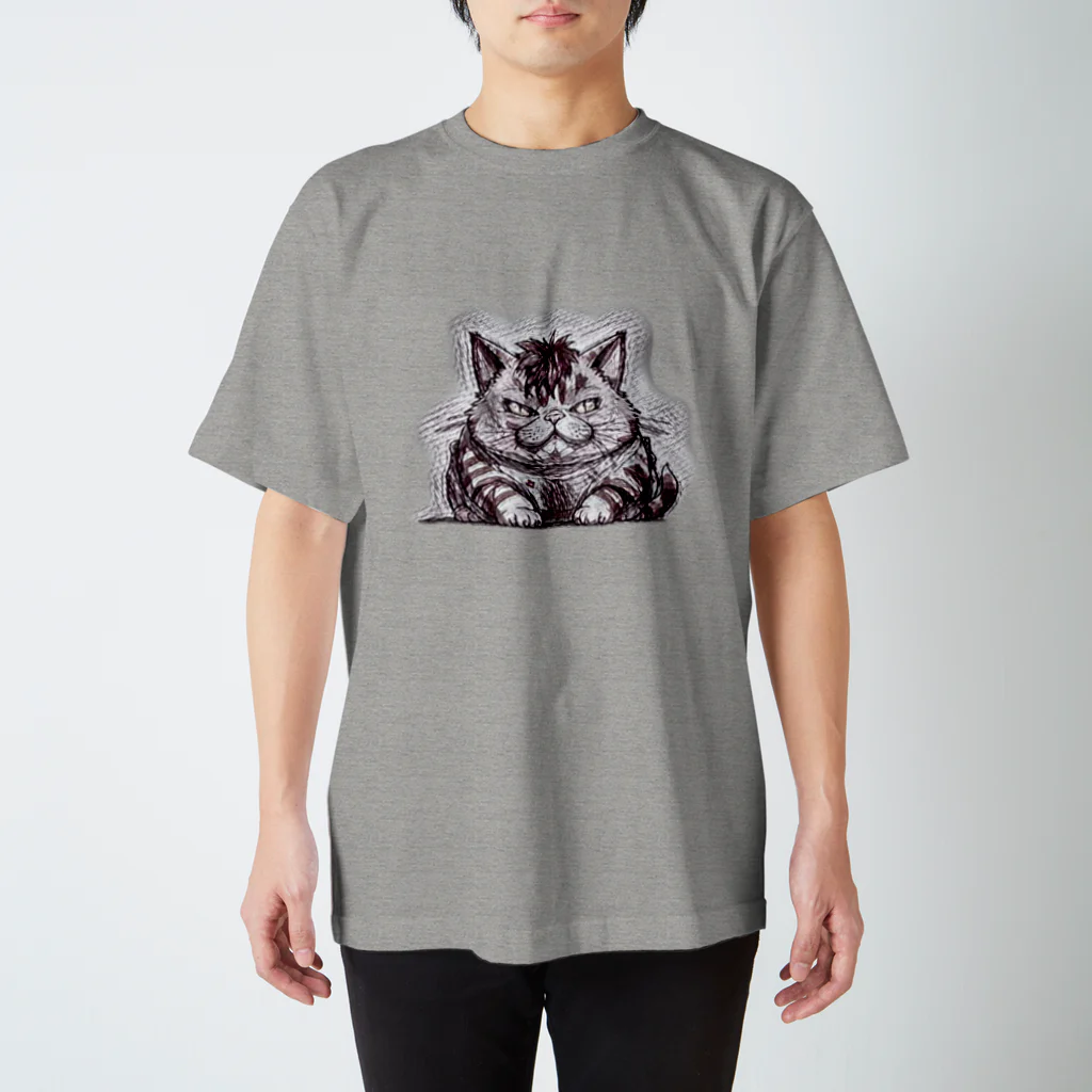 ＳＰＹＤＥＲＬＥＧＳの餌をくれBYふて猫 Regular Fit T-Shirt
