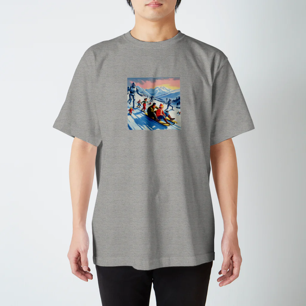 シンクロのAi昭和の遊び スタンダードTシャツ