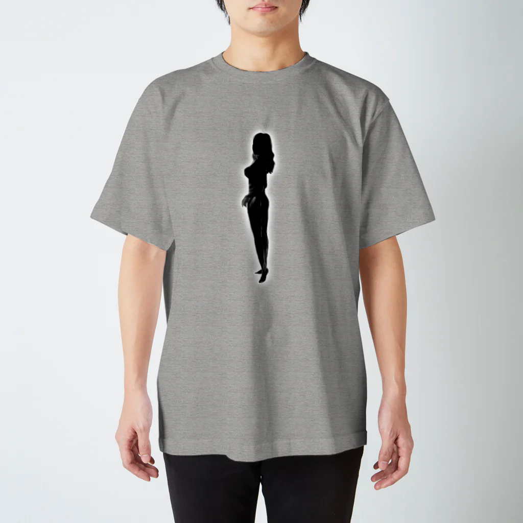 月夜のタツノオトシゴのDon’t walk away Regular Fit T-Shirt