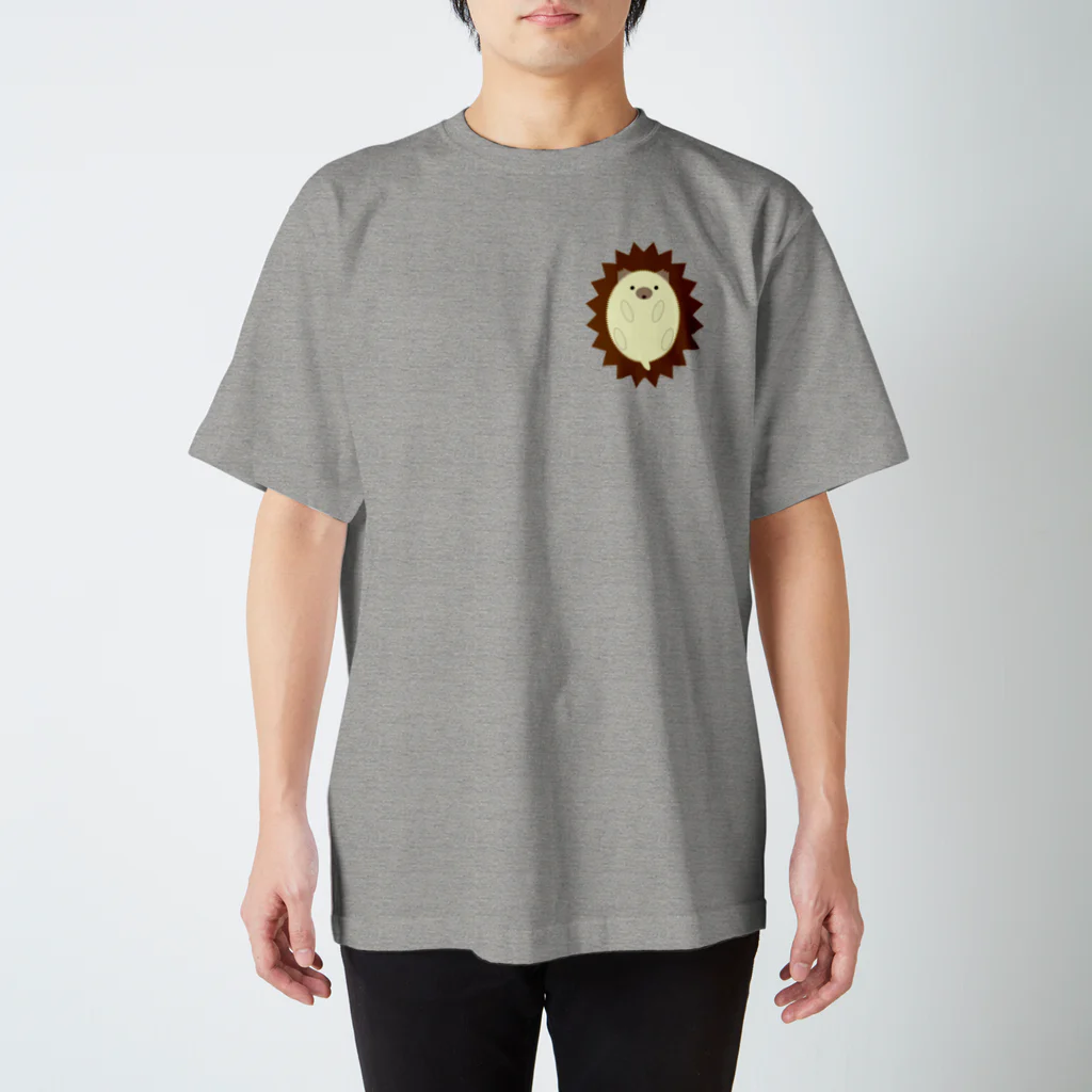YükaCh!ka(ユカチカ)のハリネズミ-1 Regular Fit T-Shirt