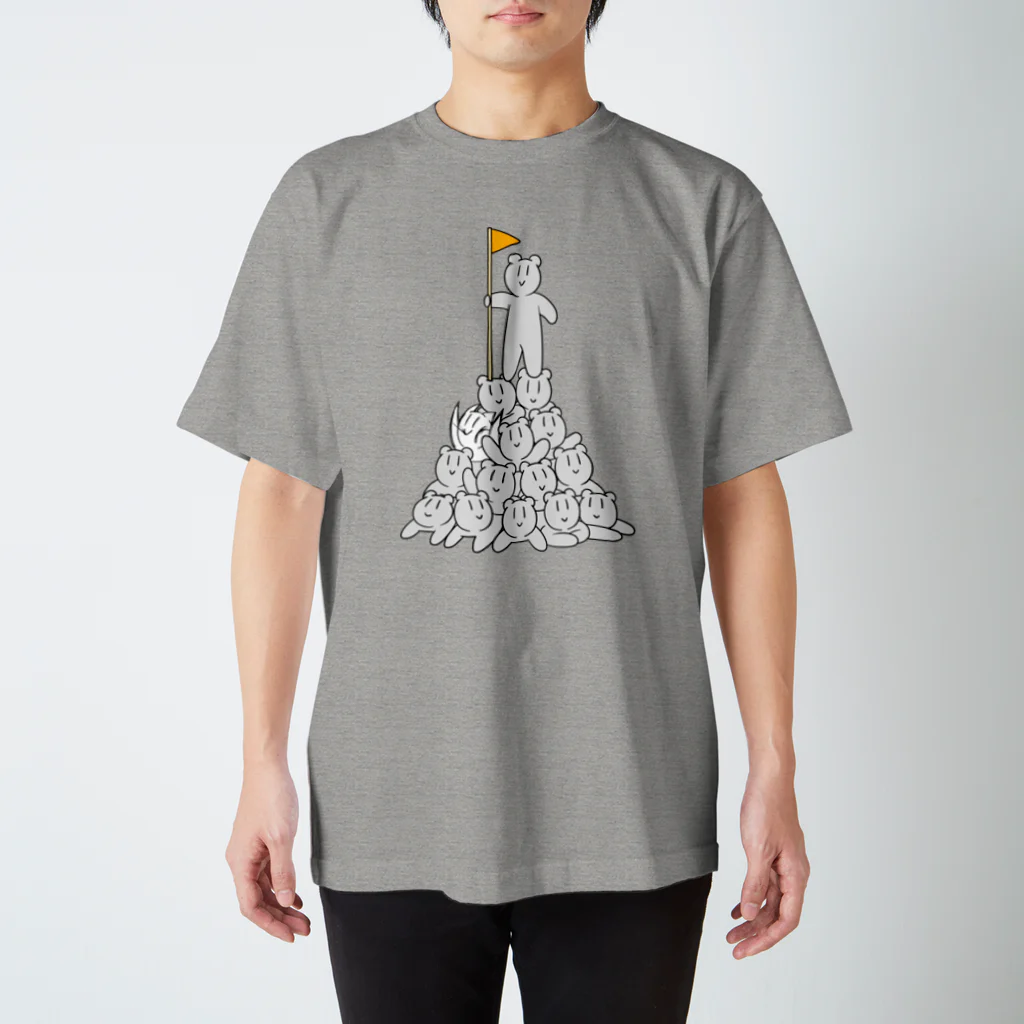 酒本さけの熊ちゃんタワー スタンダードTシャツ