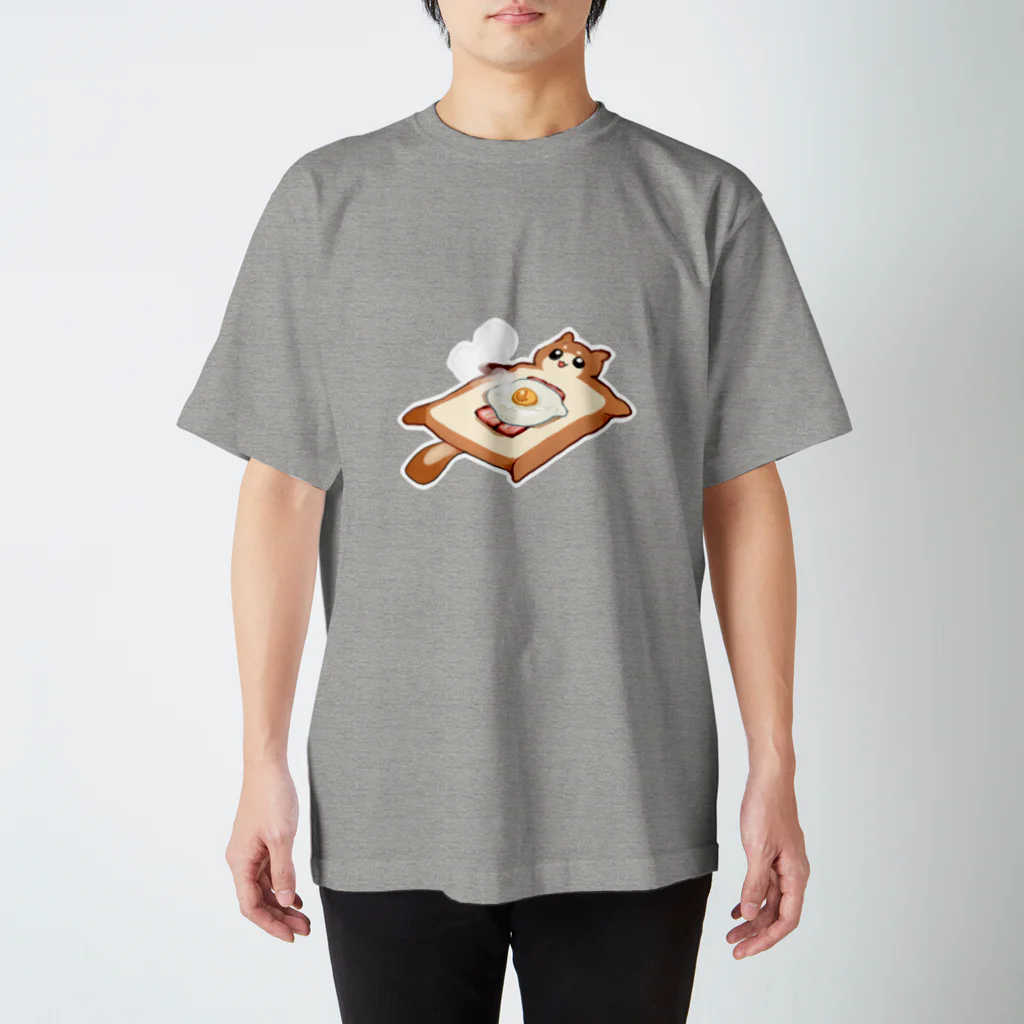 料理初心者とベタなドジのクロックムッシュなモモンガ Regular Fit T-Shirt