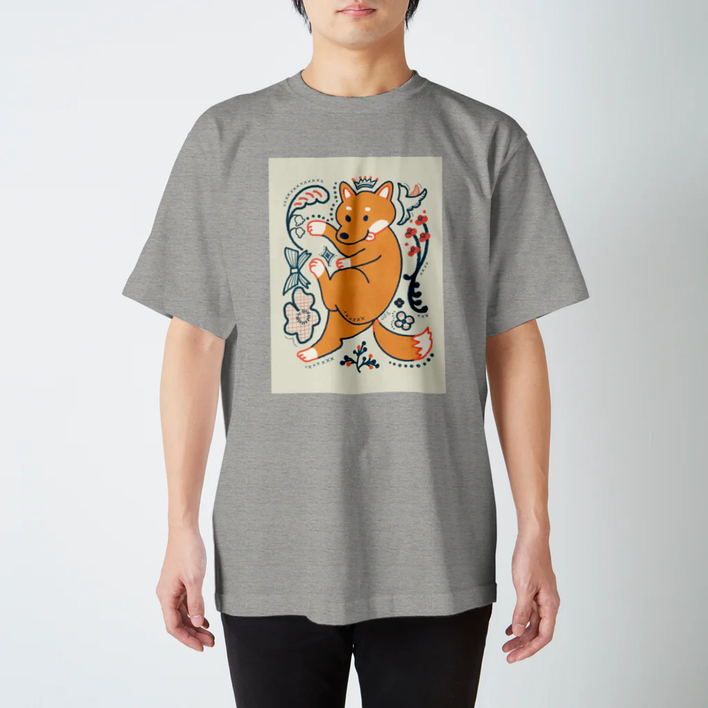 うずら舎の芝わんわん Regular Fit T-Shirt