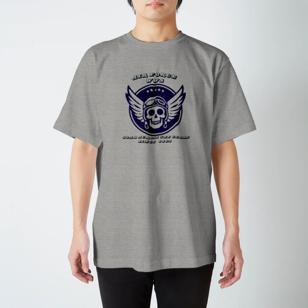 MenDou_KusaOのWWS_Air Force Regular Fit T-Shirt