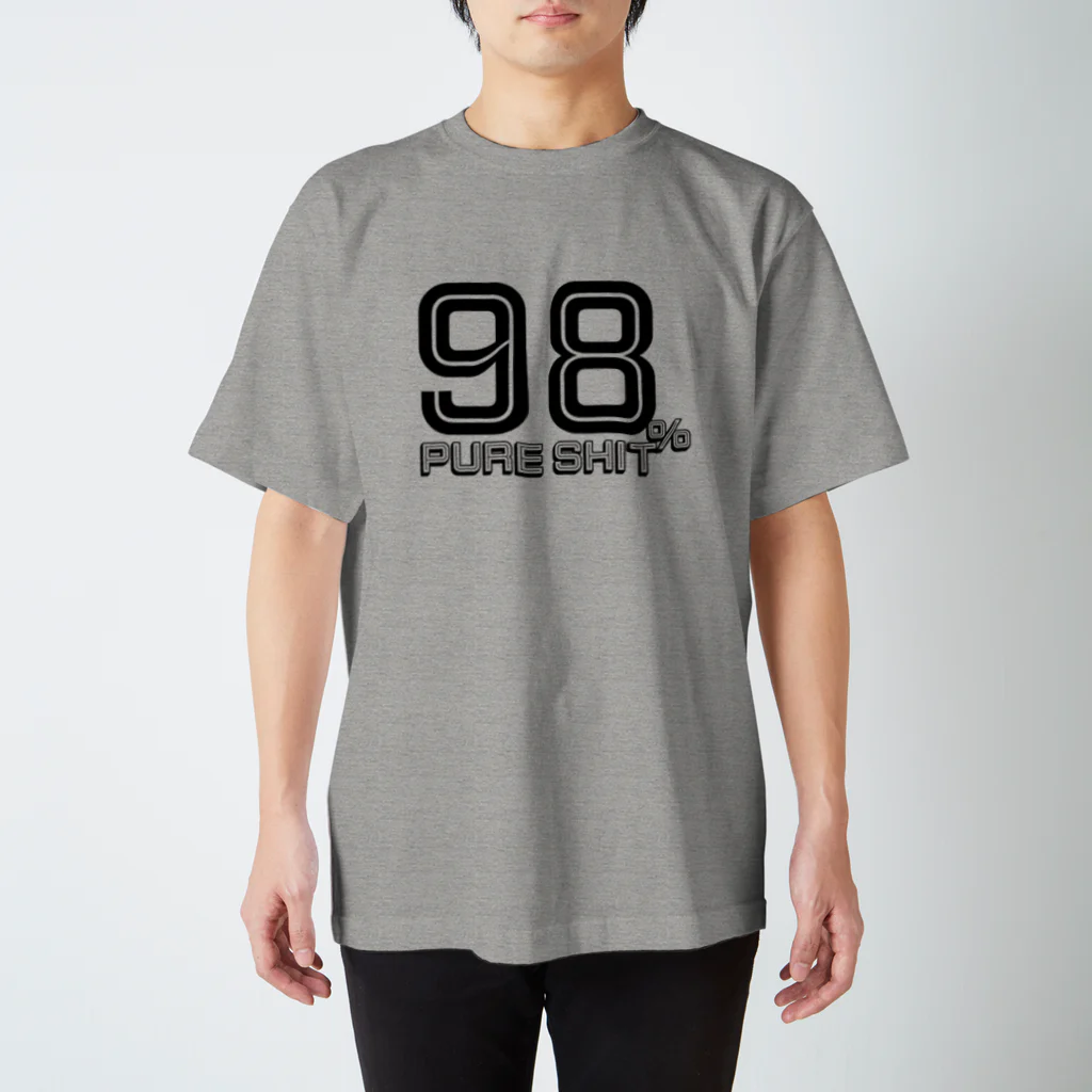 Architeture is dead.の98% Pure Shit Regular Fit T-Shirt