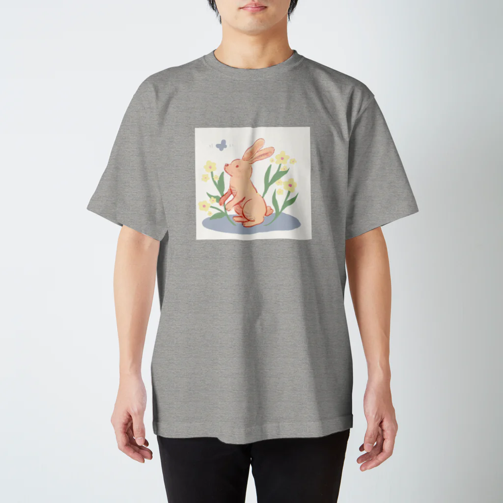 うずら舎のRabbit Regular Fit T-Shirt