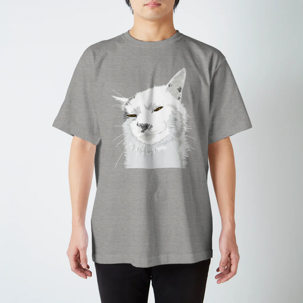 Yoshisyanのアルパカのような猫 スタンダードTシャツ