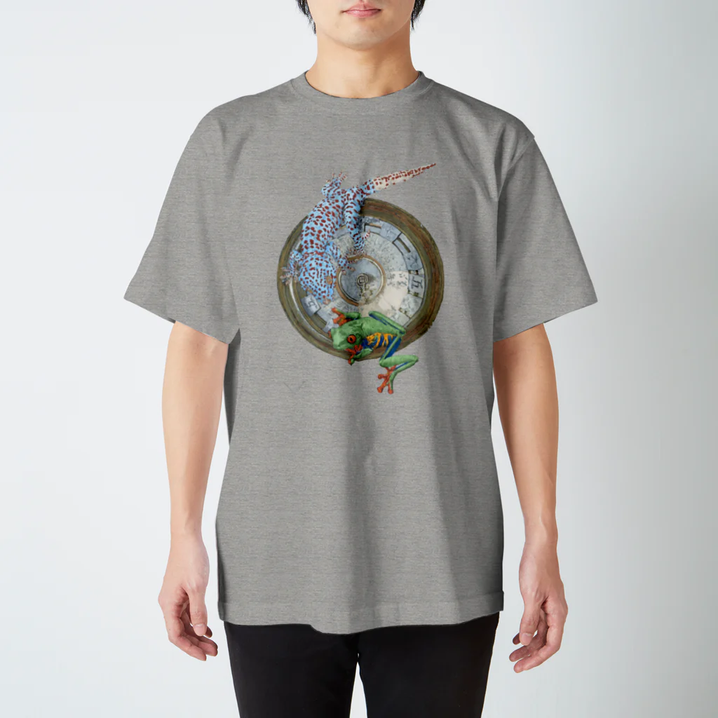 ムラマス カツユキのGekko geckoはTokay Regular Fit T-Shirt