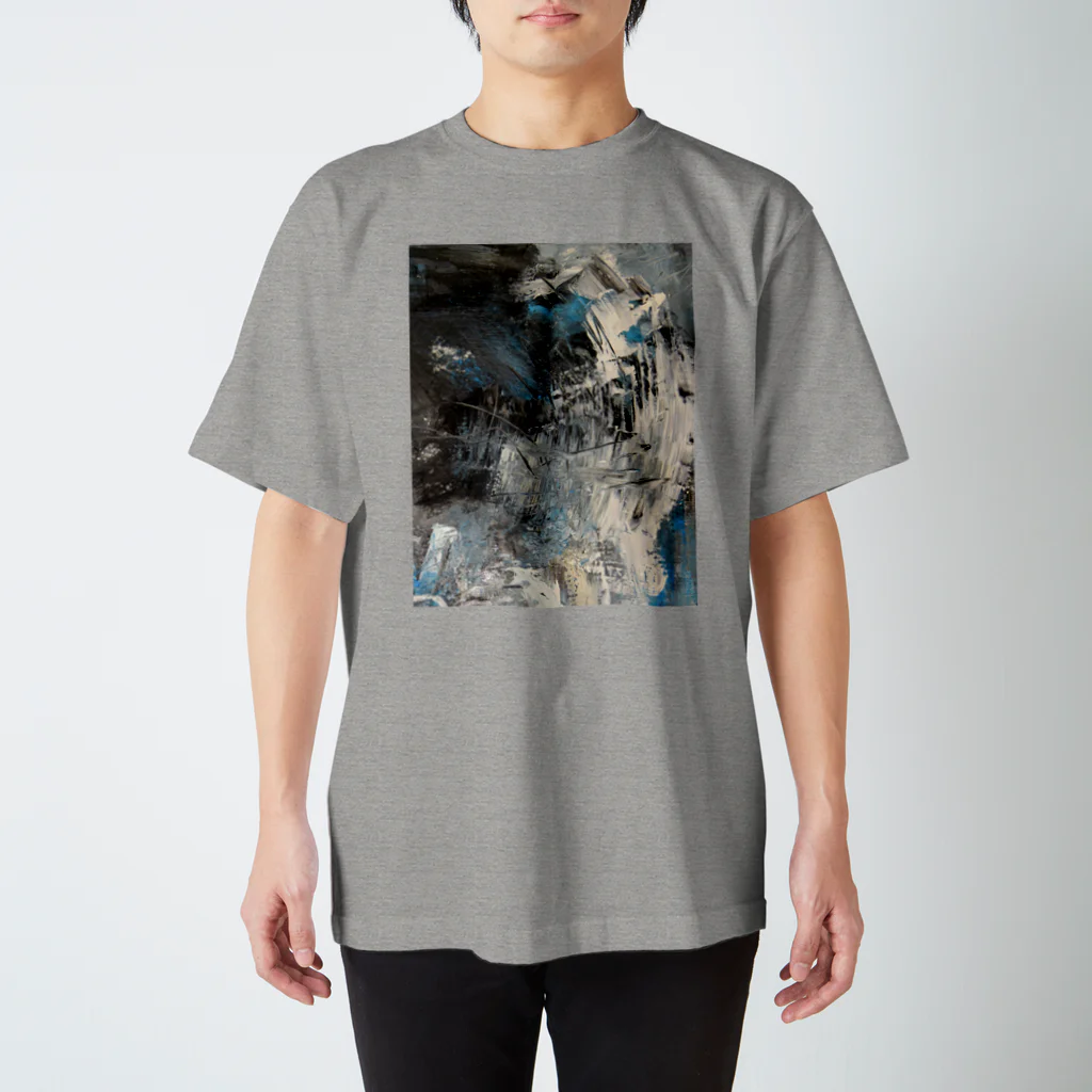 zono-on shop☆のOil painting Regular Fit T-Shirt