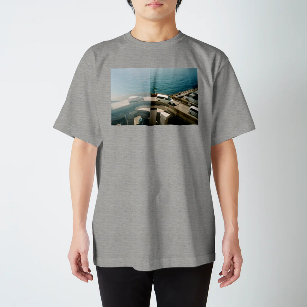 qqq shopのaqua line Regular Fit T-Shirt