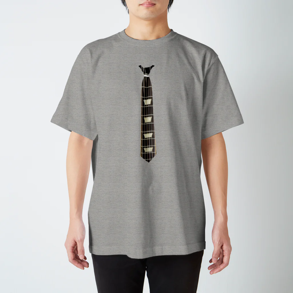 musicshop BOBの"ネック"タイ -  "neck"tie Regular Fit T-Shirt