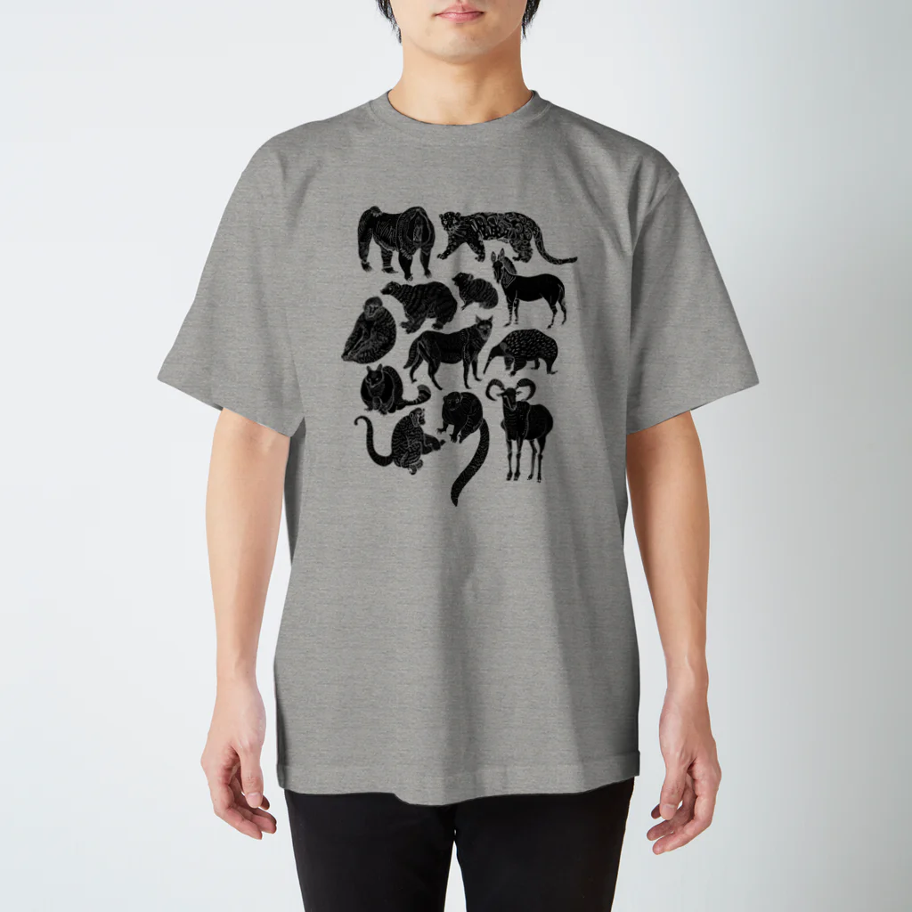 megumiillustrationのEndangered Species スタンダードTシャツ