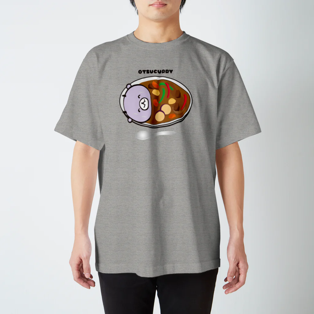 KOAKKUMAandAKKUMAのおつカレー スタンダードTシャツ