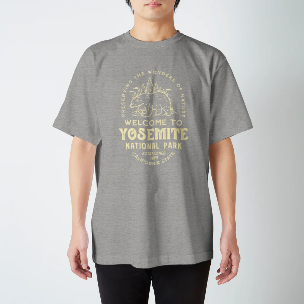 Bunny Robber GRPCのYosemite National Park_CRM Regular Fit T-Shirt