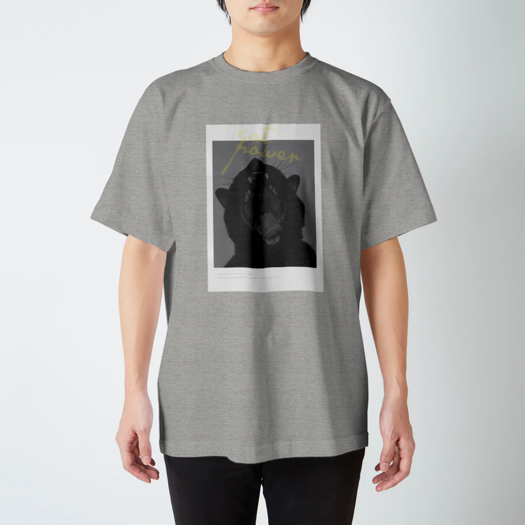 太郎庵のcat power スタンダードTシャツ