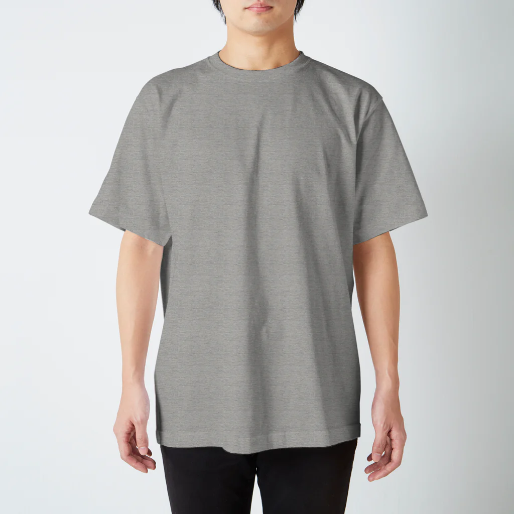 51015のFS._008　black　バックプリント Regular Fit T-Shirt
