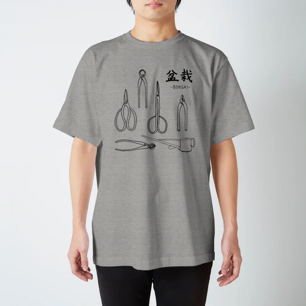 JapaneseRubberStampsの盆栽Lover Regular Fit T-Shirt