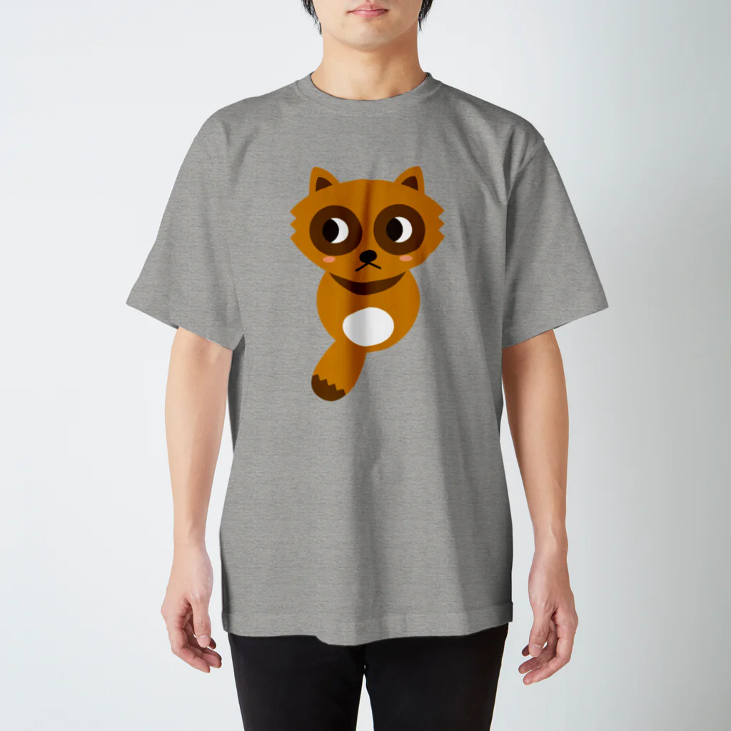 れれれのれの【TANUKI】 Regular Fit T-Shirt