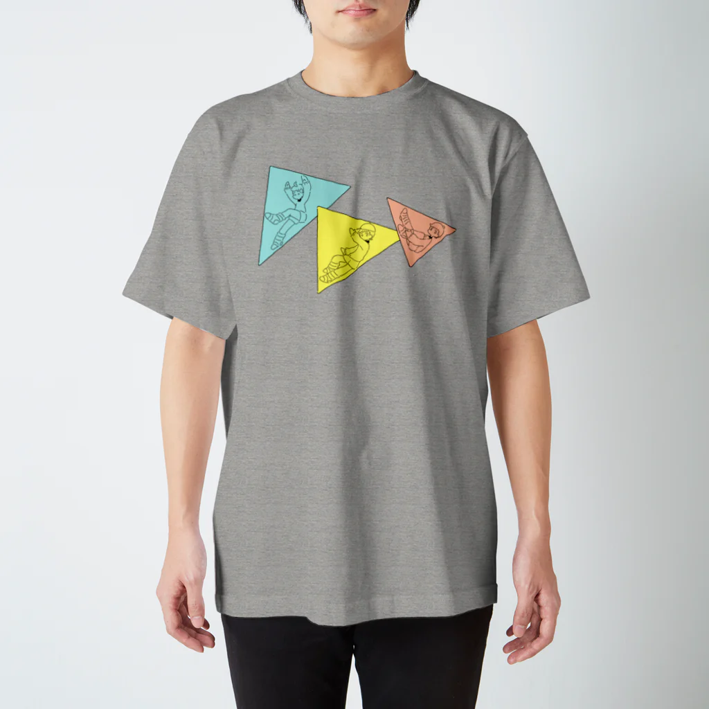 くだものやさんの三角Tシャツ Regular Fit T-Shirt