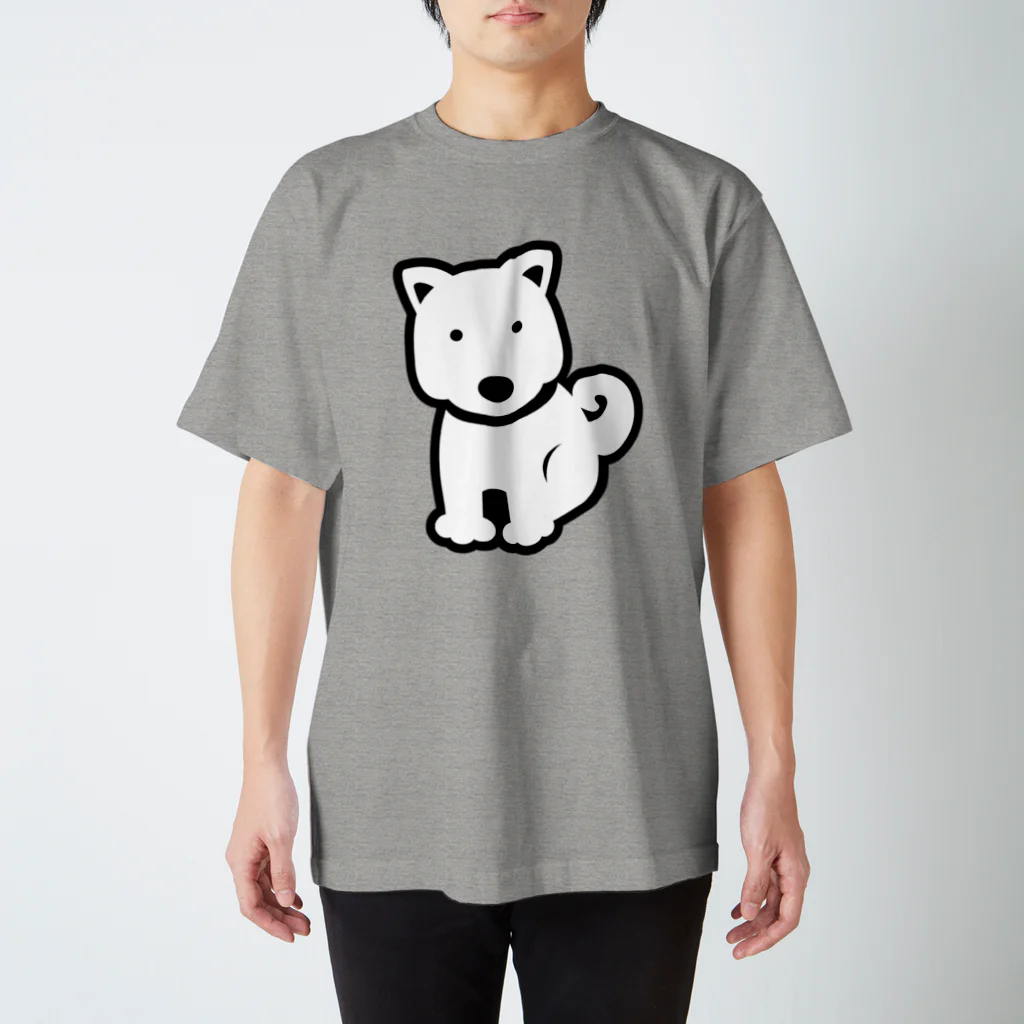 キッズポケットのシンプルわんわん（犬） スタンダードTシャツ