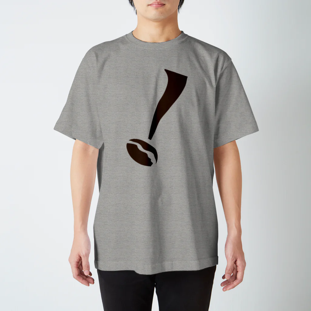 刻々珈琲のエクスクラメーション コーヒー豆 ポジ Regular Fit T-Shirt