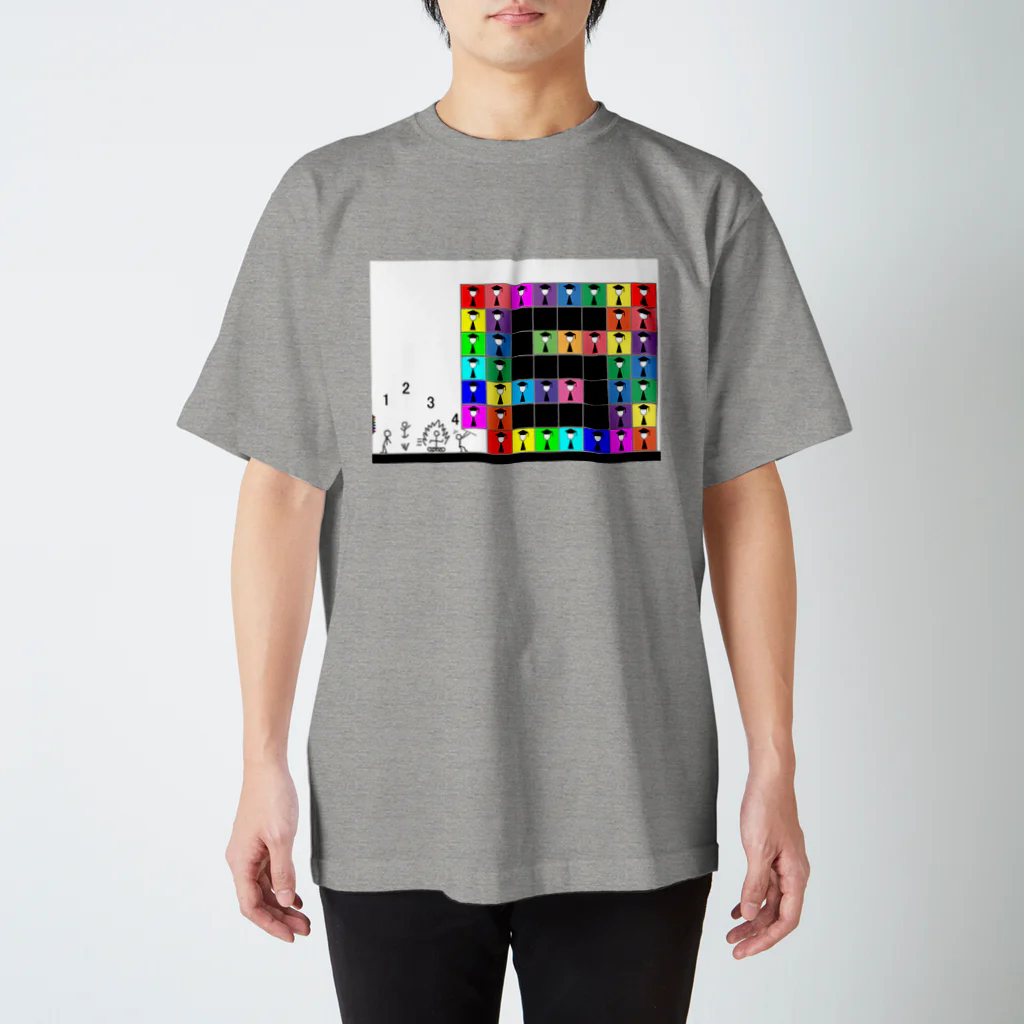 白井　快士のウォーホルを模写した芸術家の卵たち Regular Fit T-Shirt