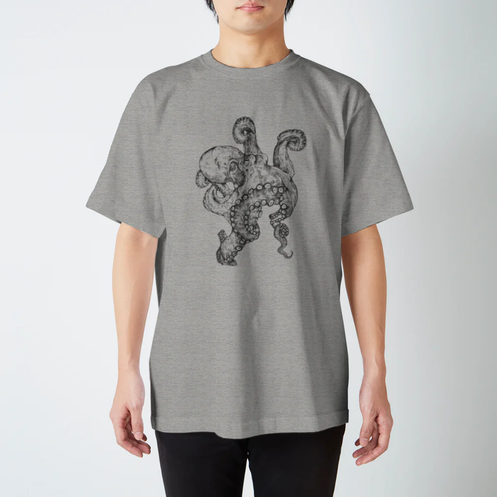 chiyokomeyaの octopusmono スタンダードTシャツ