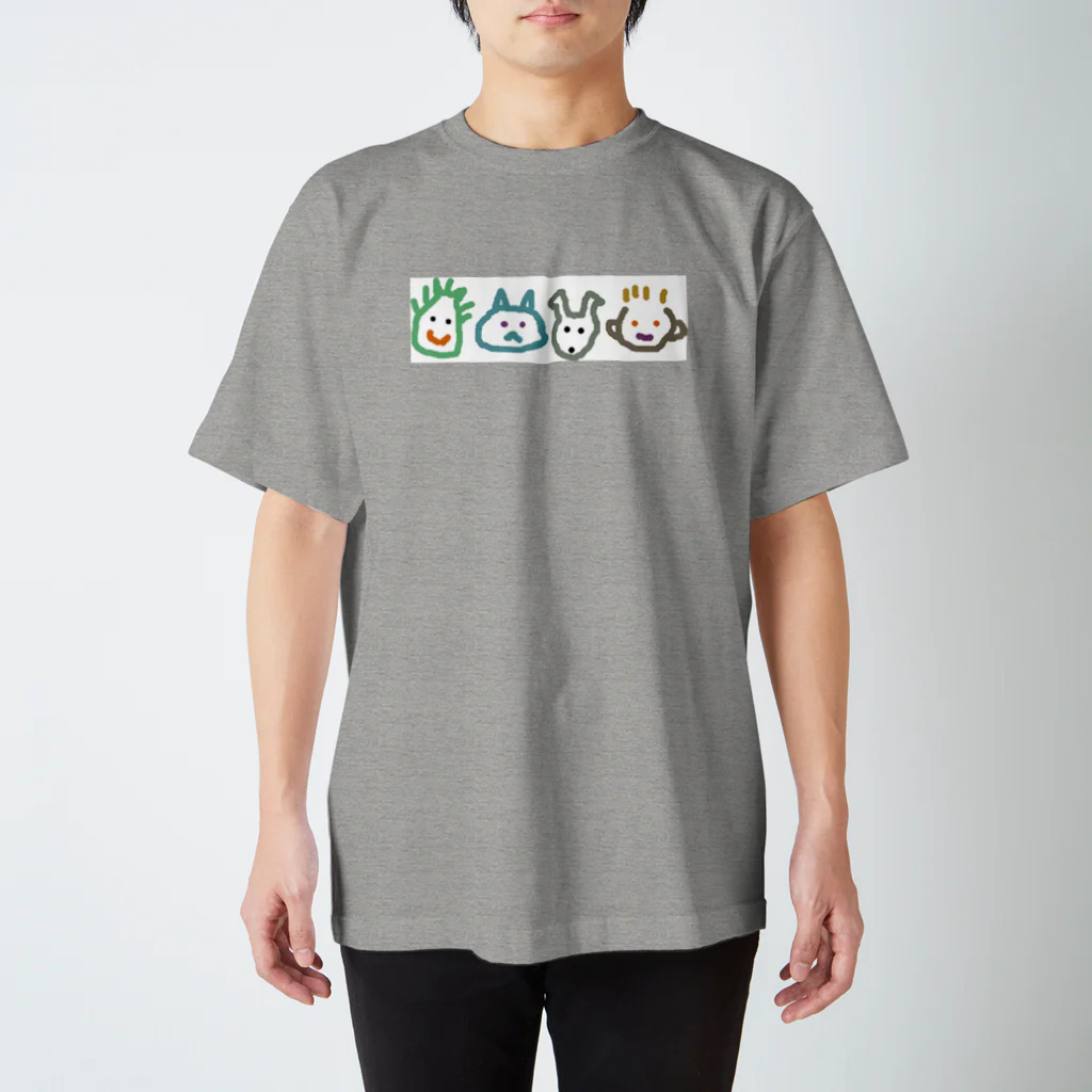 猫時間のなかよし Regular Fit T-Shirt