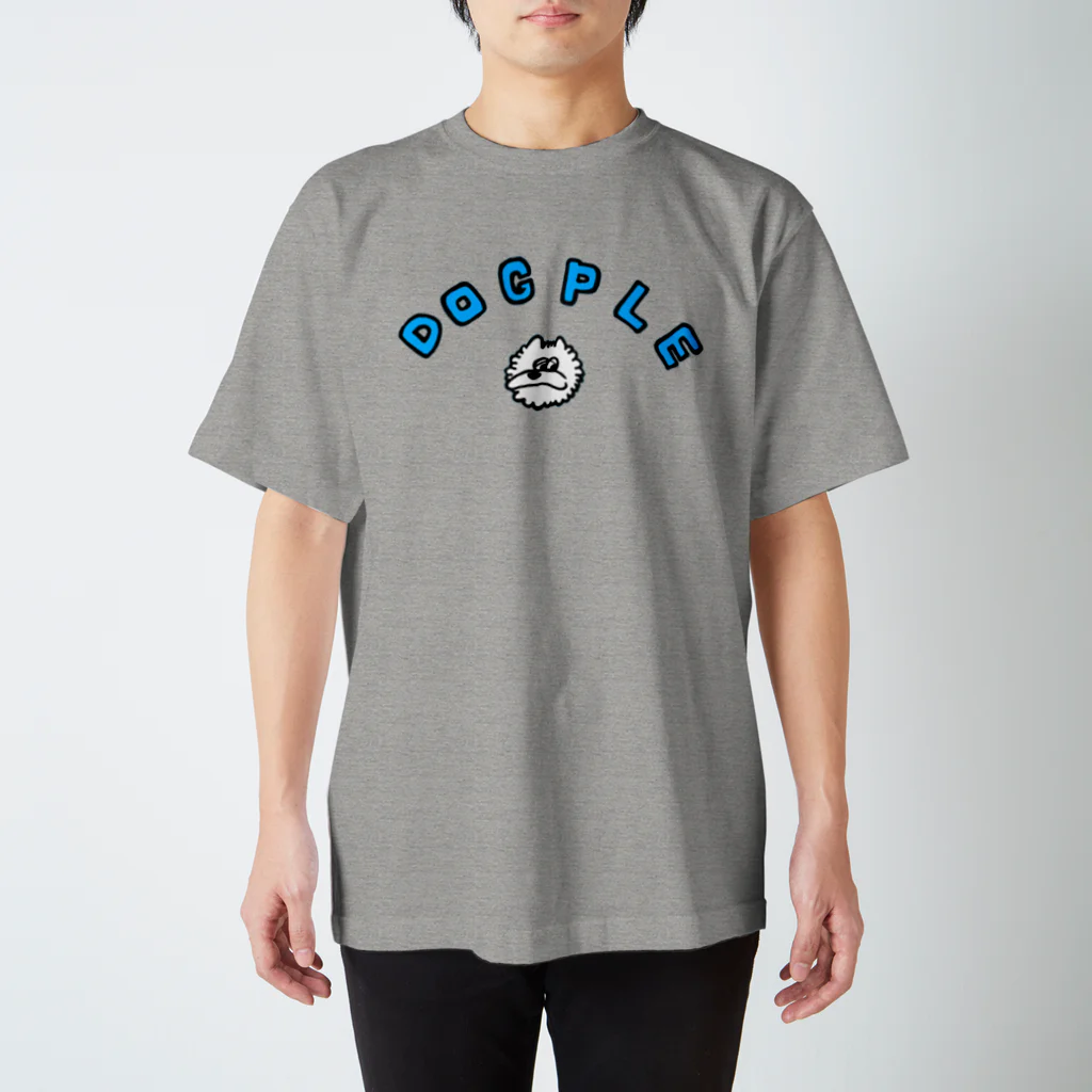 ｄｏｇｐｌｅのヘタモジくん スタンダードTシャツ