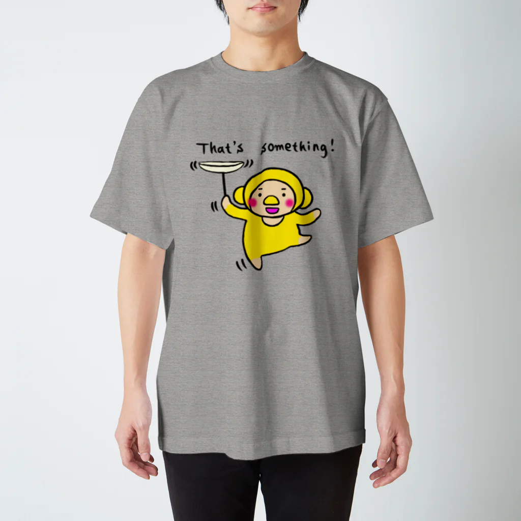 yukashanyの皿回し☆いもくまくん スタンダードTシャツ