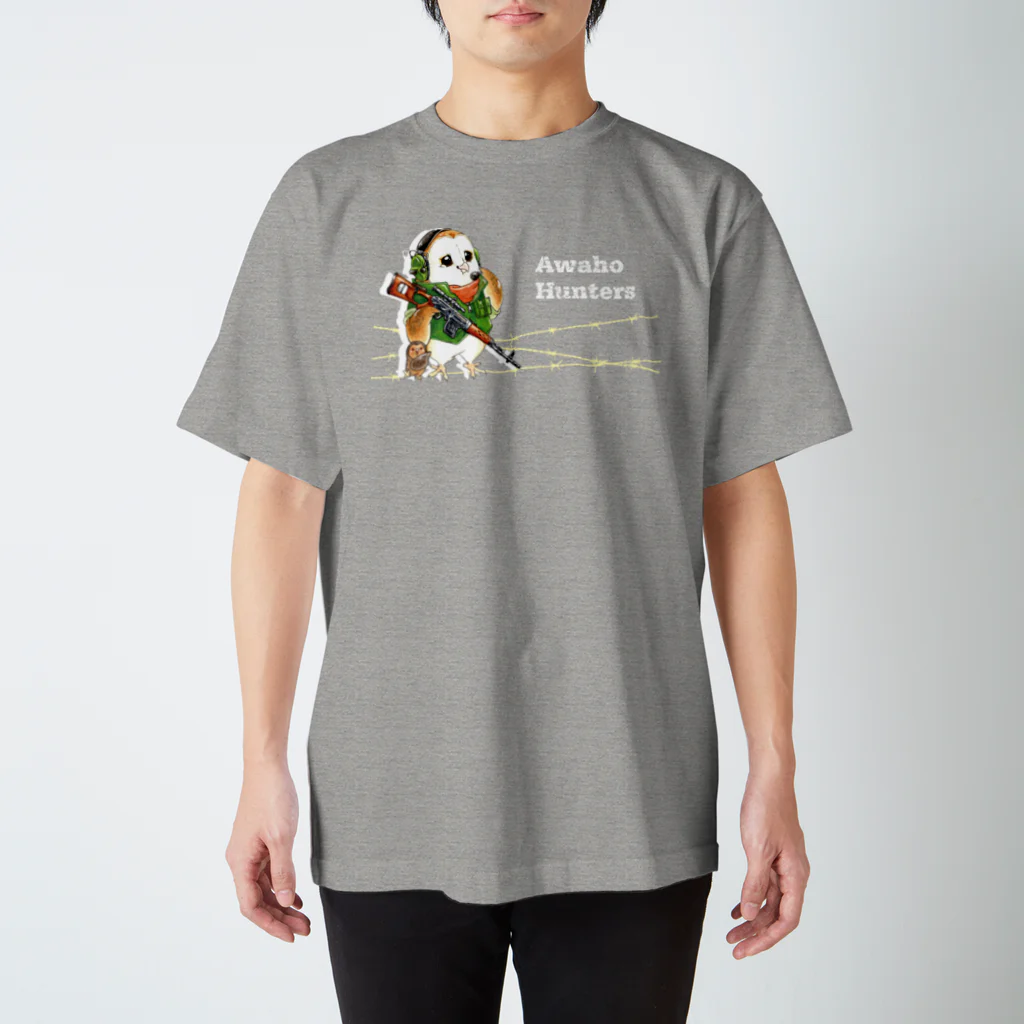 似顔絵工房きすけンちのサバゲーメンフク隊員 スタンダードTシャツ