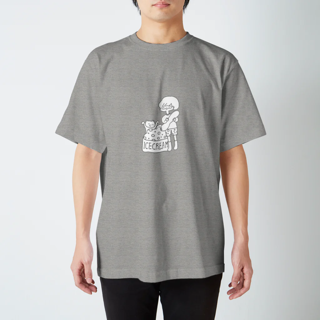 Tシャツ大好きっ子クラブのアイスクリーム スタンダードTシャツ